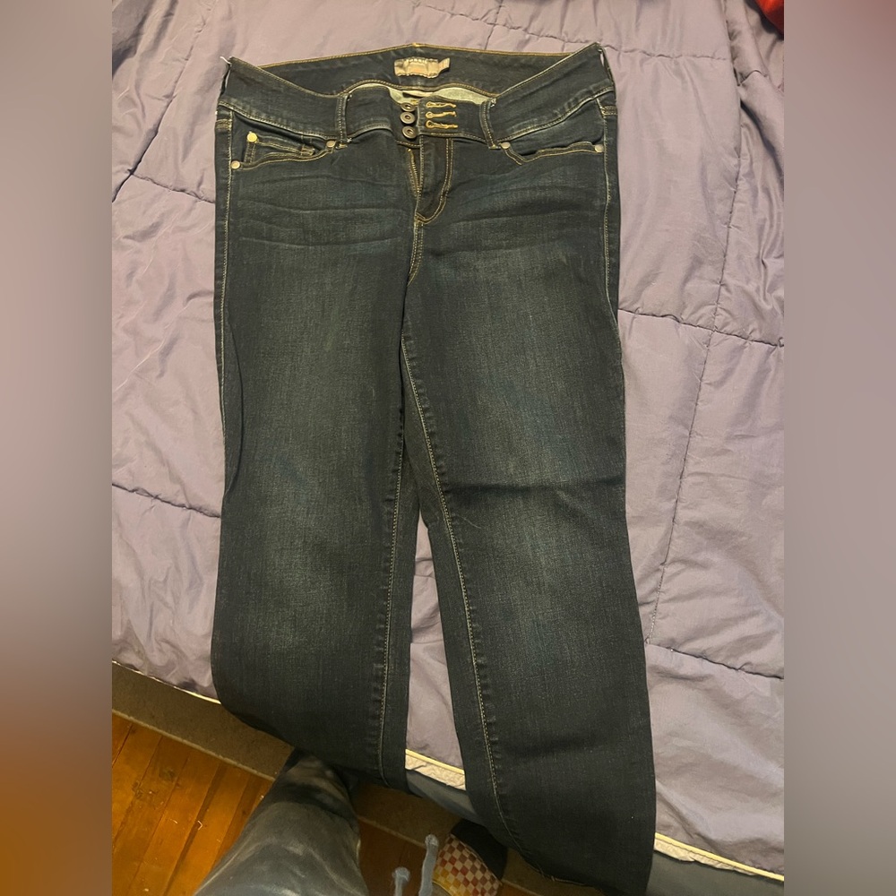 Torrid Dark Wash Skinny Jeans